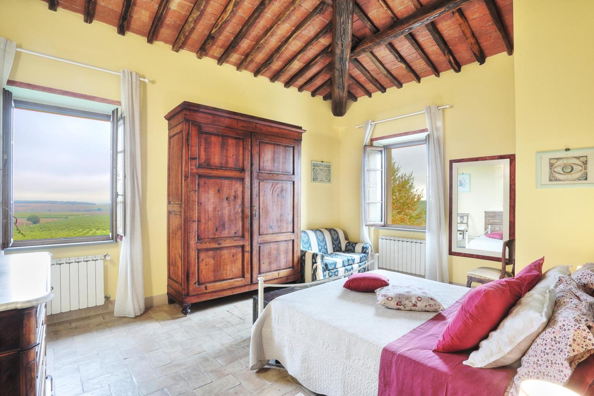 Podere Il Belvedere Su Cortona Castiglion Fiorentino Bagian luar foto