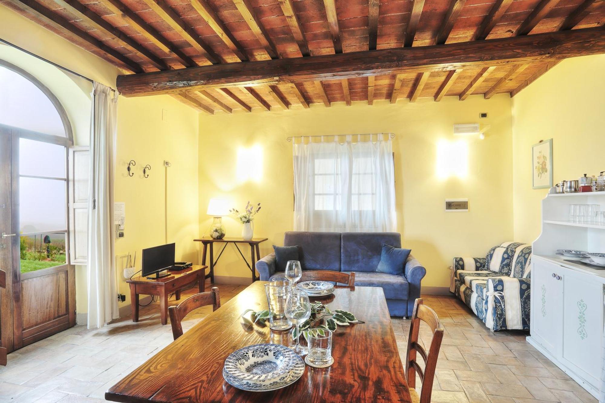 Podere Il Belvedere Su Cortona Castiglion Fiorentino Bagian luar foto