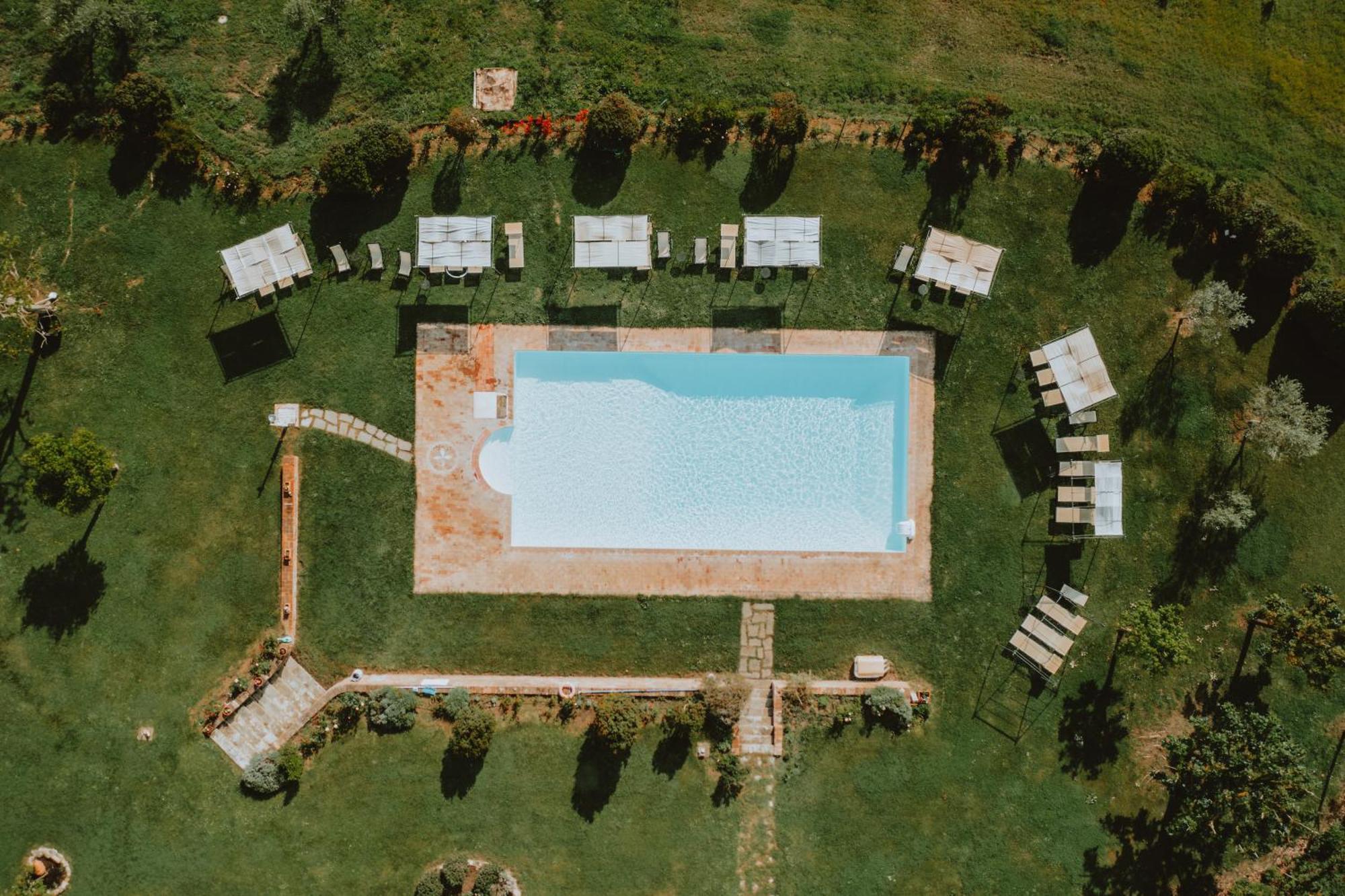Podere Il Belvedere Su Cortona Castiglion Fiorentino Bagian luar foto