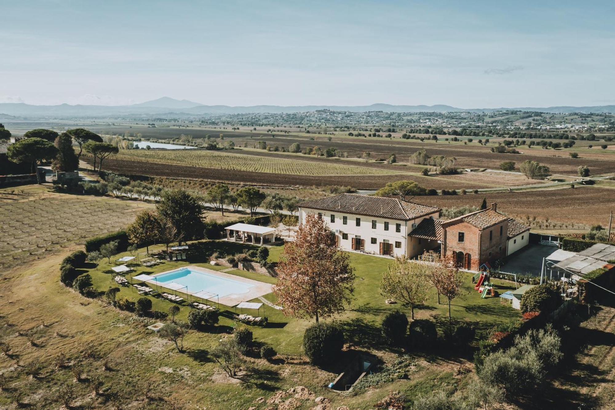 Podere Il Belvedere Su Cortona Castiglion Fiorentino Bagian luar foto
