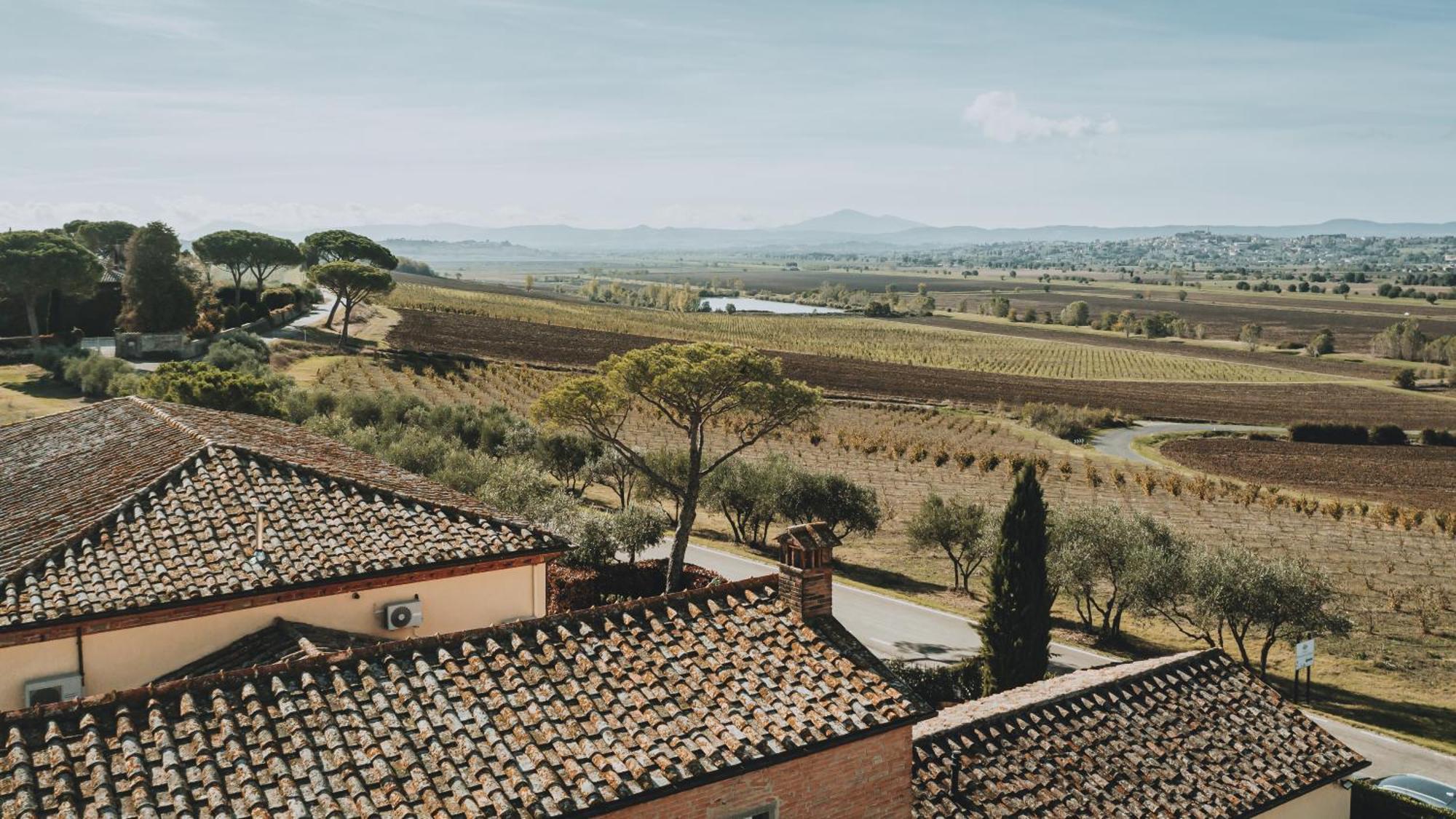 Podere Il Belvedere Su Cortona Castiglion Fiorentino Bagian luar foto